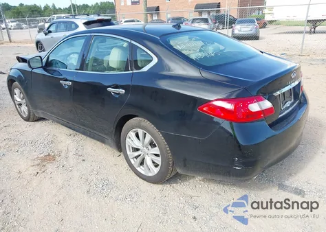 2011 Infiniti M37 z USA, uszkodzony, nr VIN JN1BY1AP3BM323458